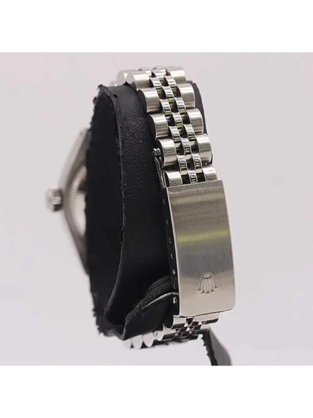 Rolex Frame Oyster Perpetual Date Automatic Silver Dial Watch